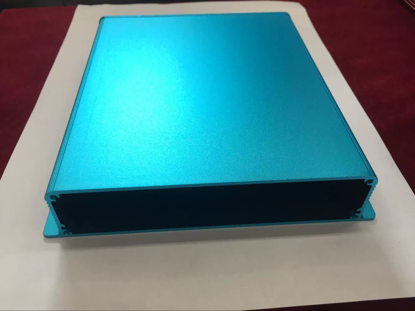 Небольшой компьютер алюминиевый корпус DYI алюминиевый профиль шасси распылительной пряжи рисунок глинозем коробка коммуникационное оборудование корпус