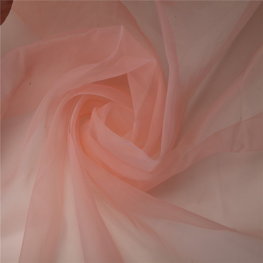 工厂直销供应高密度高质量无光纱用于女装时装婚纱礼服数码印花