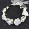 Hair accessory suitable for photo sessions for bride, flowered, for bridesmaid