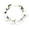 Hair accessory suitable for photo sessions for bride, flowered, for bridesmaid