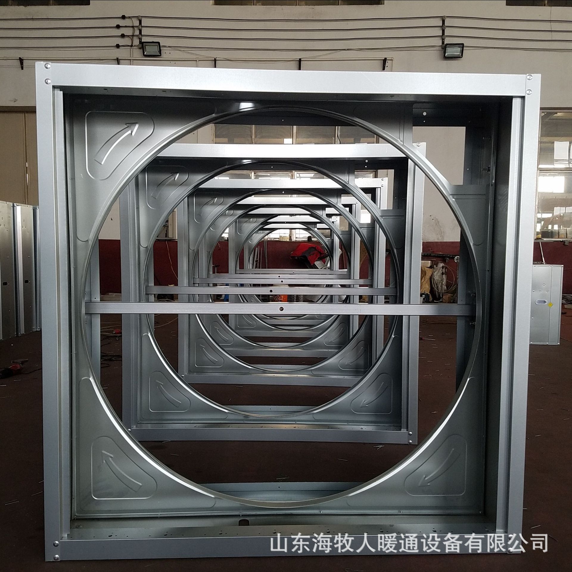 推拉式负压风机畜牧养殖大棚厂房工业排风扇大功率降温设备厂家