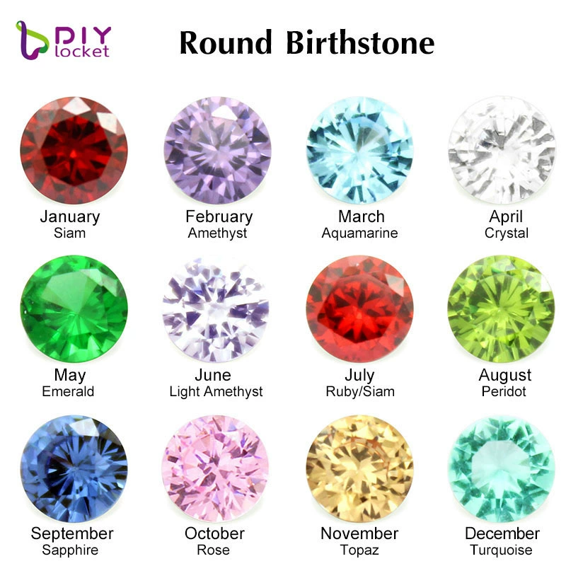 В наличии Европейская и американская мода с круглым острым дном Циркон 12 цветов ювелирные изделия с камнем аксессуары, подходящие для фазовой коробки подвесные украшения