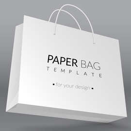 服装购物广告手提袋 牛皮纸礼品外卖纸袋 可印logo