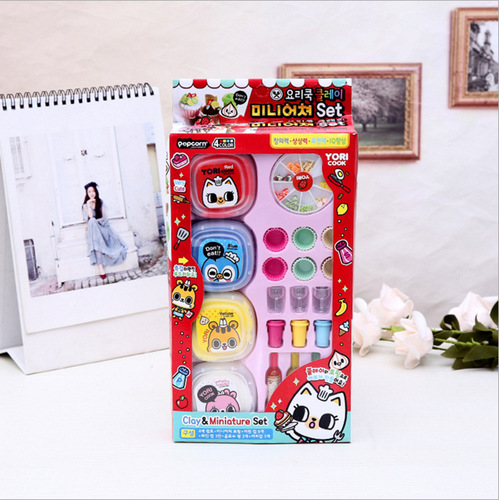 Children's educational ultra-light clay parent-child interactive DIY handmade simulation cake plasticine set factory direct sale