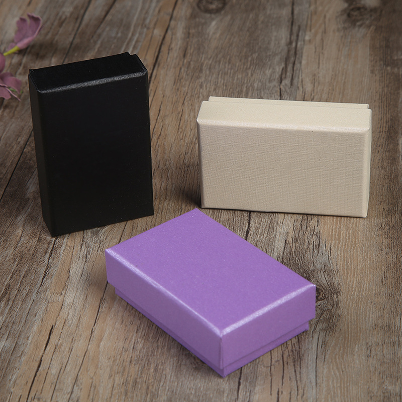 复古莱妮纹牛皮纸首饰包装盒木梳发簪礼品盒饰品项链包装盒厂家