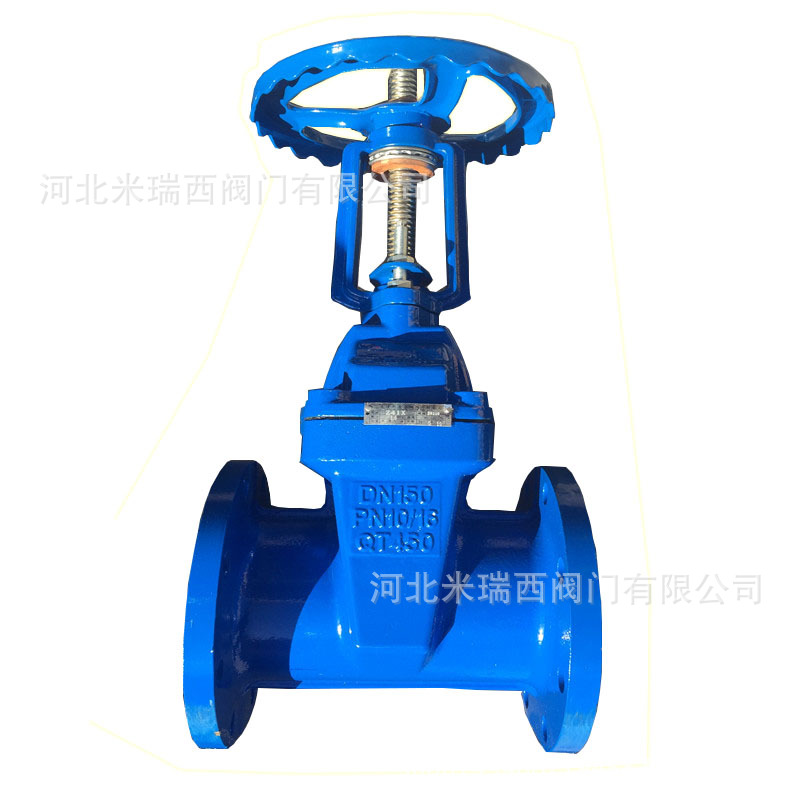 明杆闸阀软密封法兰球墨铸铁防护闸阀 厂家河北Z41X-16Q
