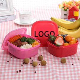 厂家直销便携分格饭盒糖果儿童便当盒迷你便当盒批发