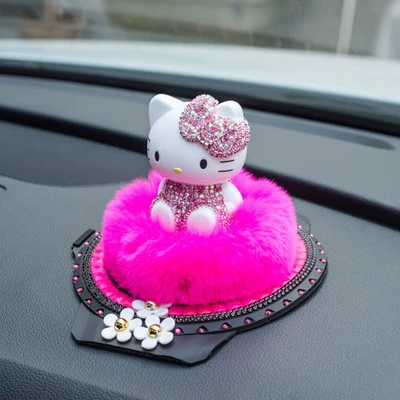 Perfplant seat Display Stand Cat Car Ornament - piece-red-kt