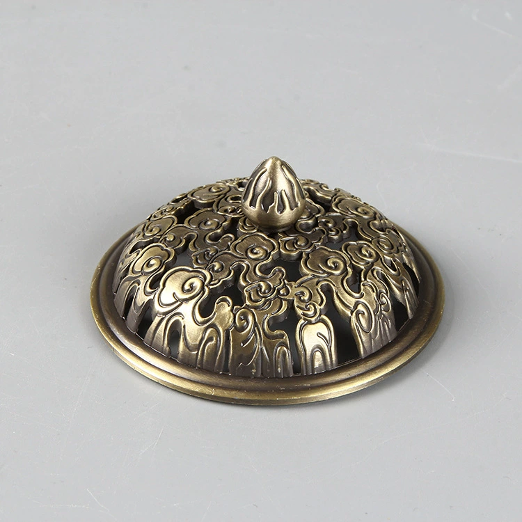 Крышка горелки для благовоний крышка керамическая крышка горелки для благовоний из красного дерева крышка горелки для благовоний имитация Ретро полые металлические крышки горелки для благовоний