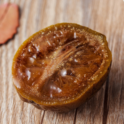 Jiamei Canned Hong Kong Style Milk Tea Shop Teahouse Handmade Old Pot Preserved Salty Lemon Seven Drink Chaoshan Salty Lemon