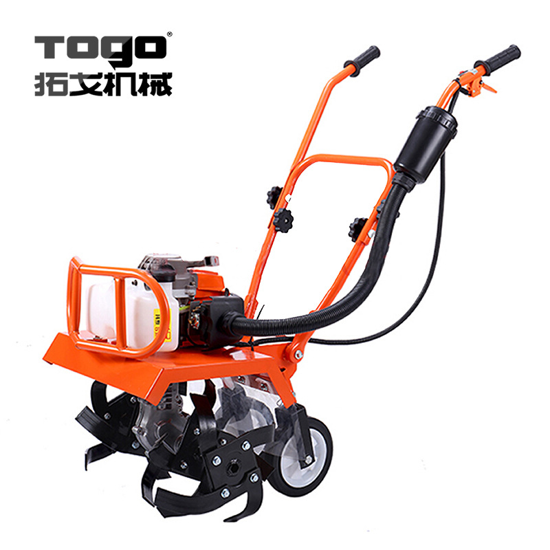 厂家直供小型汽油微耕机松土机 大量供应微型除草旋耕松土机批发