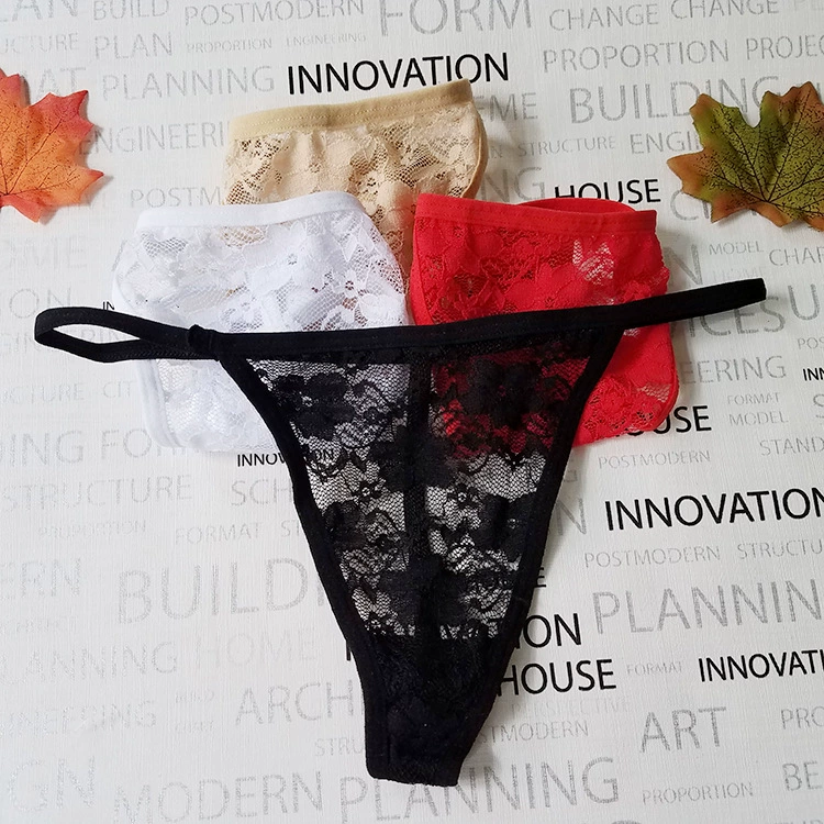Lace sexy pants, trousers, underwear, thin strap