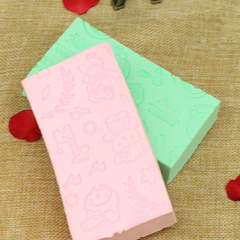 Gentle Bath Sponge Magic for Babies - Powerful Gray and Mud Scrub Sponge for Infants - Bath Scrub Magic - Bath Sponge