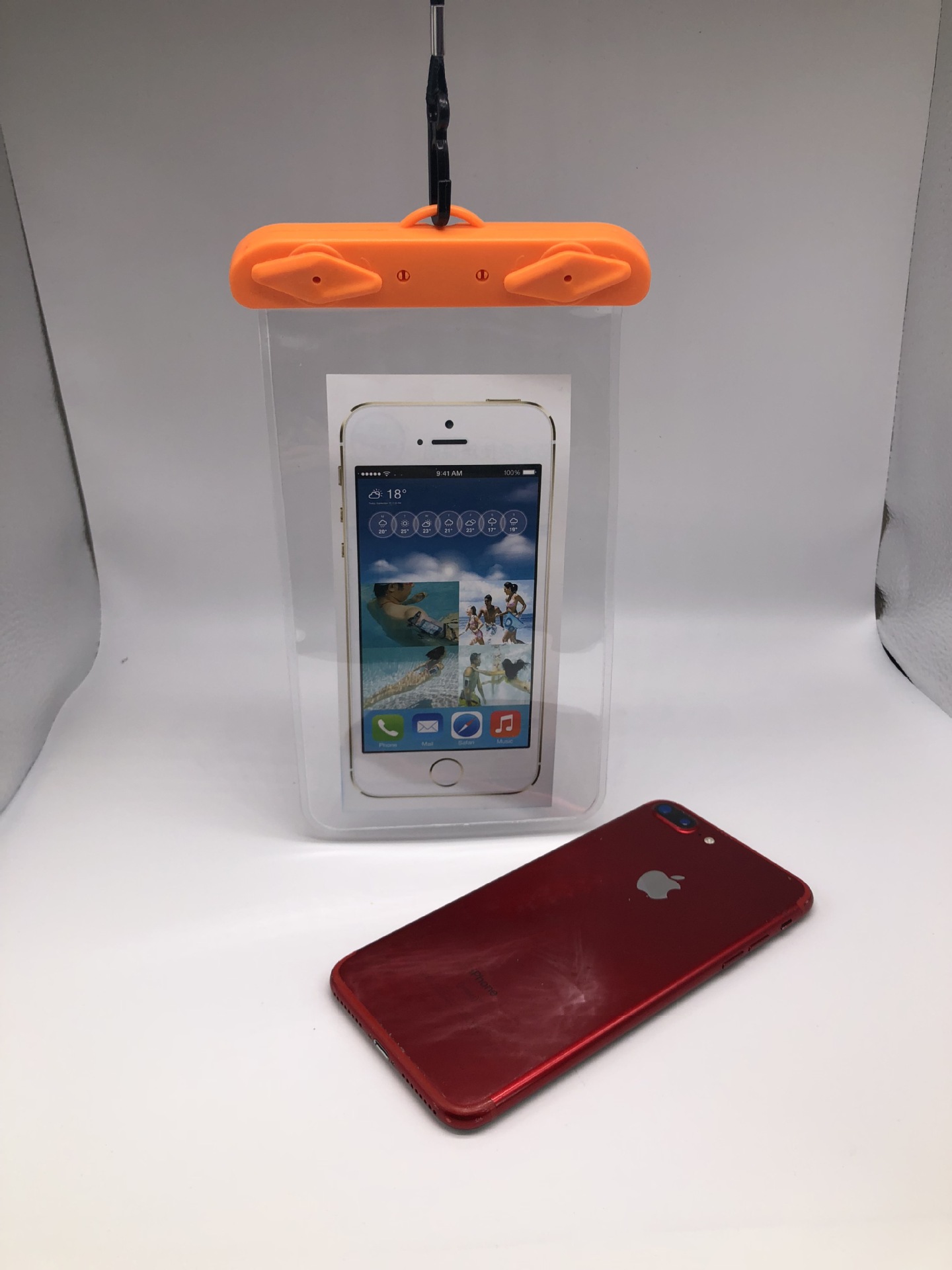 투명 클립 데이지 11.8*22.8