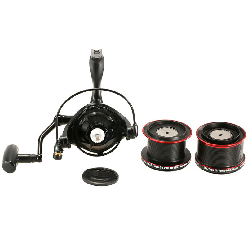 Rueda de pesca de largo alcance coolo transfronterizo NFR9000 + 8000 tipo de taza de doble línea de metal rueda de pesca rueda de carpa de doble drenaje