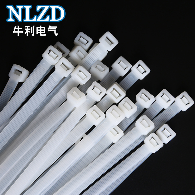 牛利国标尼龙扎带10*400 实宽9.0mm 束线捆扎带拉力强捆扎大物件