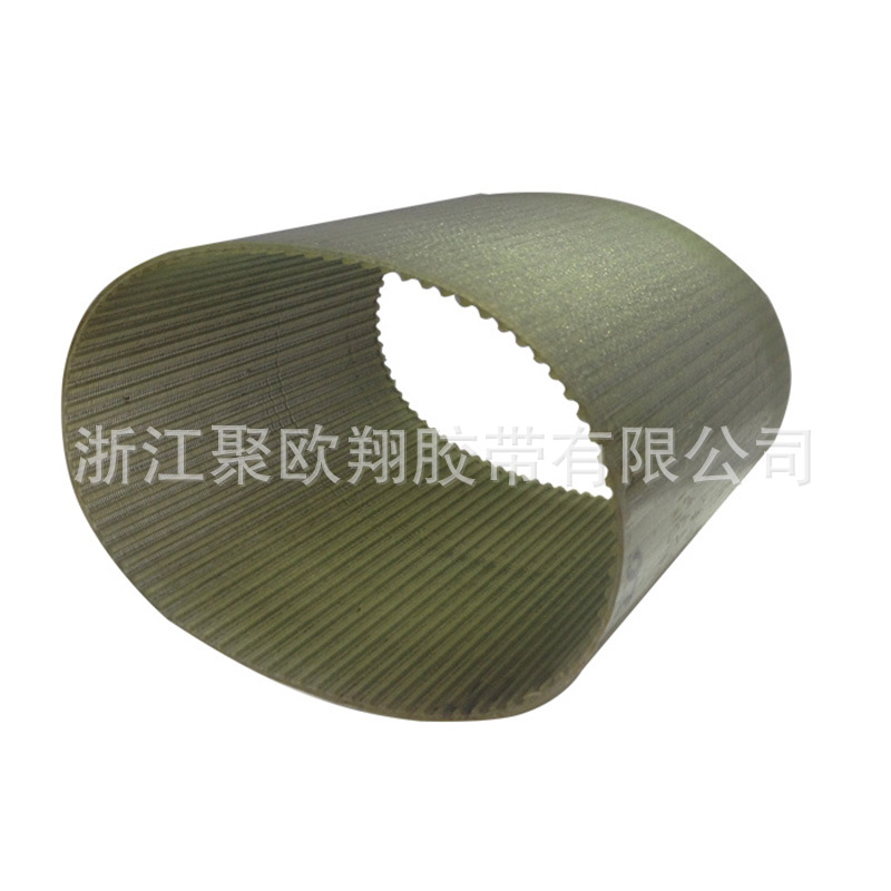 供应 PU工业传动带 环形带 钢丝芯皮带