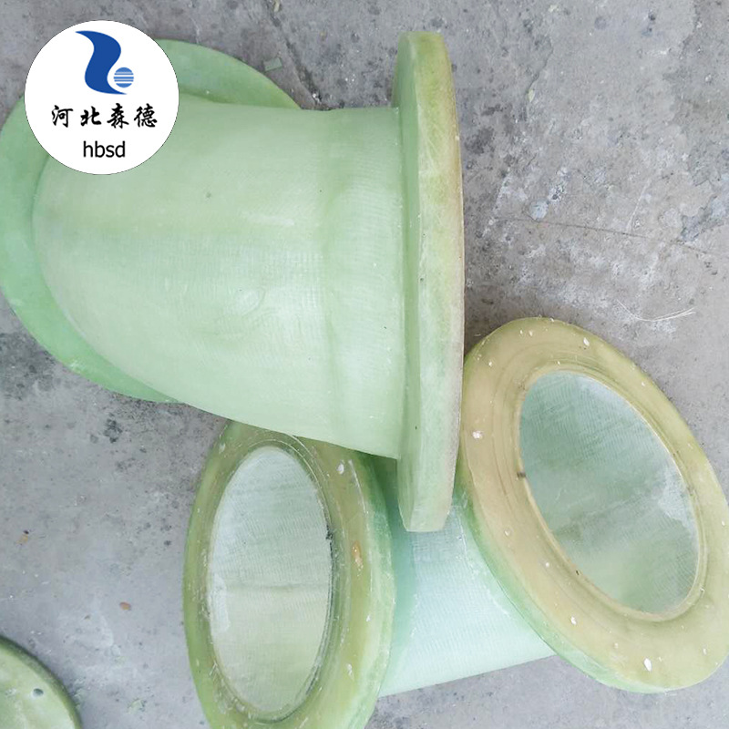 玻璃钢法兰玻璃钢弯头玻璃钢短节三通制作玻璃钢大小头按需加工