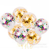 Colorful nail sequins, creative balloon, transparent decorations, 12inch, 18inch, 36inch