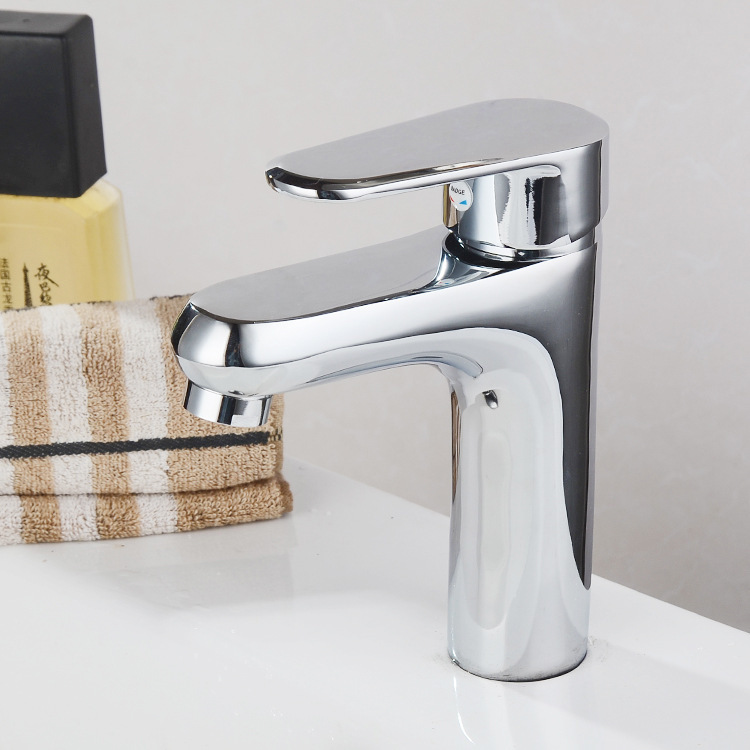 Copper basin hot and cold water wash basin faucet bathroom cabinet toilet basin faucet washbasin faucet