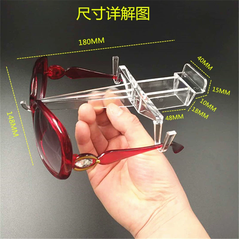 Acrylic plastic transparent glasses, tubing, stand, wholesale