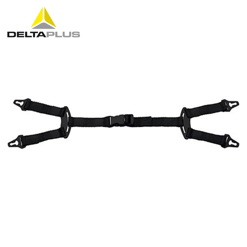 代尔塔 102015 可调节弹性下颚带 四点式Y型带保护托防护