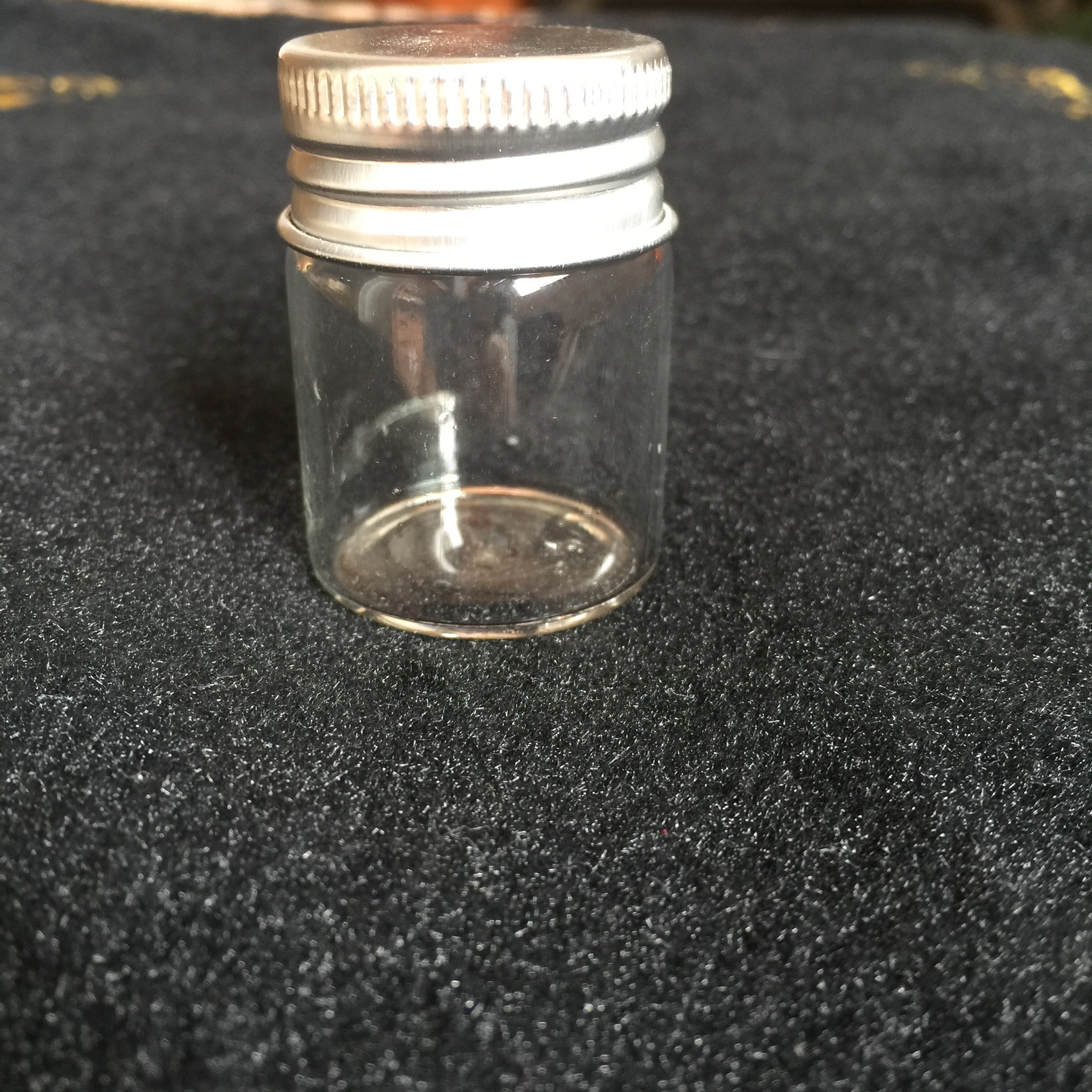 现货供应3040沉香玻璃瓶15ML漂流瓶饰品配件瓶透明沉香粉干粉玻璃