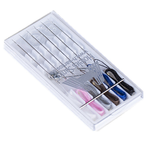 Foreign trade export acrylic sewing box hotel disposable 6-thread sewing kit hotel disposable supplies wholesale