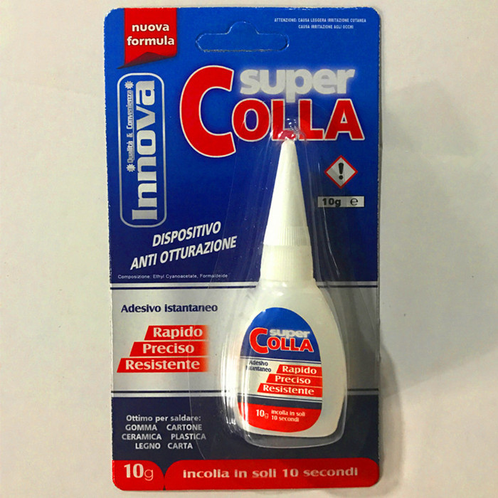 特价 厂家供应 10g 502瞬间胶 强力胶 出口意大利