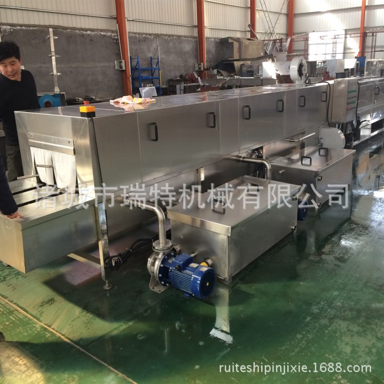 塑料箩筐自动清洗机 脐橙运输箩筐清洗设备高压热水喷淋洗筐机