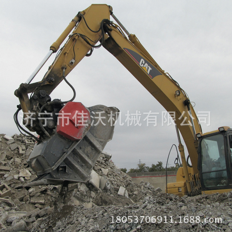 混泥土破碎斗  260挖掘机粉碎斗   建筑垃圾颚式破碎斗