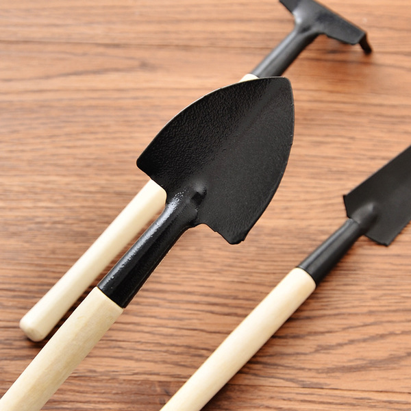 Gardening tool three -piece mini garden small iron…