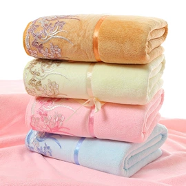 毛巾;浴巾、沙滩巾;干发巾干发帽