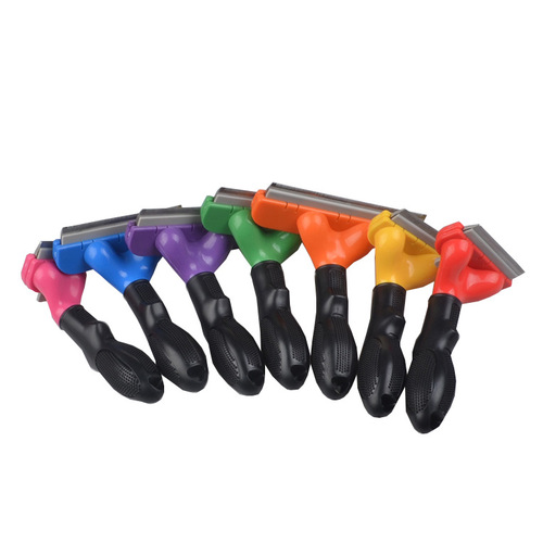 Cross-border third generation dog comb, pet hair removal comb, cat hair removal brush, pet detangling comb, cross-border dog supplies factory