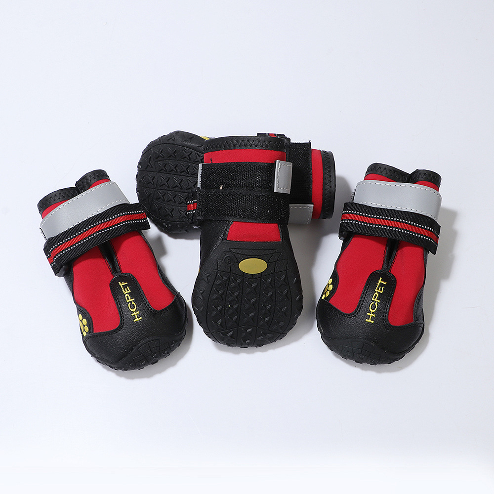 Zapatos para mascotas HCPET Huachuang, zapatos para perros impermeables, resistentes al desgaste, luminosos, zapatos Amazon, los más vendidos transfronterizos, zapatos para gatos.