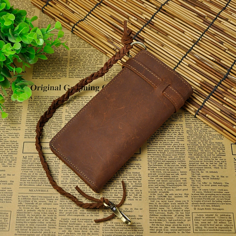 (Cross-border trading), leather retro bracelet, long wallet