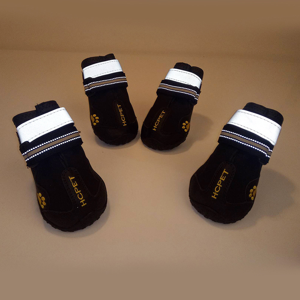 Zapatos para mascotas HCPET Huachuang, zapatos para perros impermeables, resistentes al desgaste, luminosos, zapatos Amazon, los más vendidos transfronterizos, zapatos para gatos.