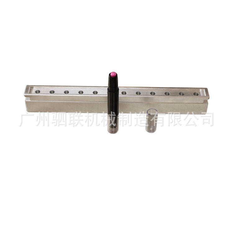 厂家直销 口红模具 哑光亮光 小半圆 斜口 普通鸟嘴 口红铝模模具