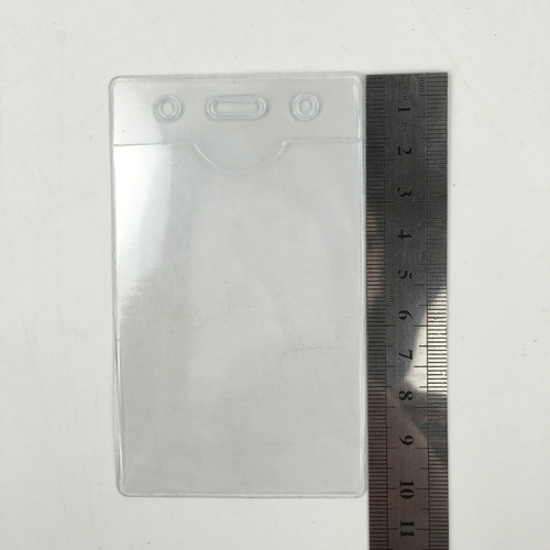 PVC软膜证件卡套 透明学生胸卡套 软膜证件袋 厂家825