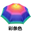 Umbrella hat wholesale sunscreen foreign trade head wearing fishing hats umbrella ground stall umbrella advertisement umbrella large hat umbrella