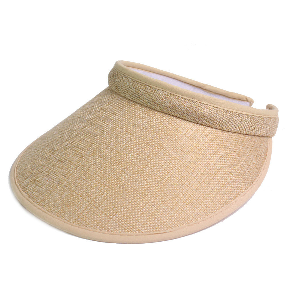Sombrero de algodón y lino sombrero de copa vacío para hombres y mujeres sombrero de primavera y verano sombrero de padres e hijos sombrero de niños sombrero de padres e hijos sombrero de copa vacío