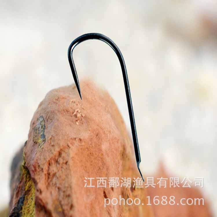 Venta directa de fábrica 10000 piezas/bolsa anzuelo de acero de alto carbono manga de oro a granel manga negra manga blanca gancho de púas