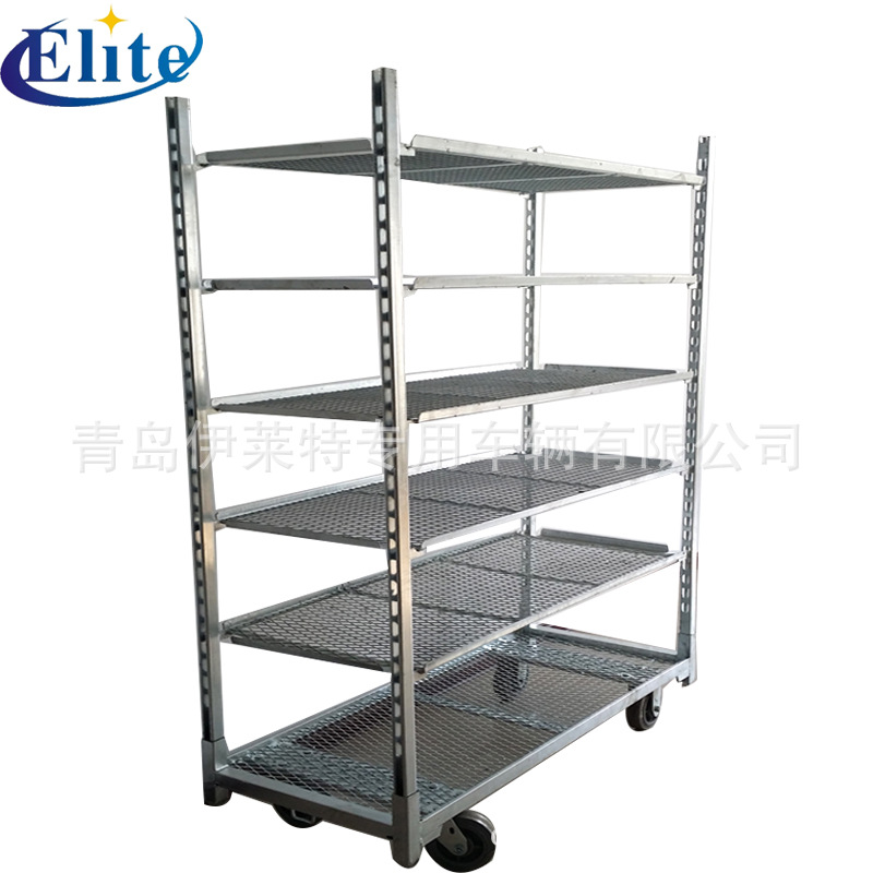 厂家直销鲜花展示运输车， 供应多层车，可拆卸，方便快捷