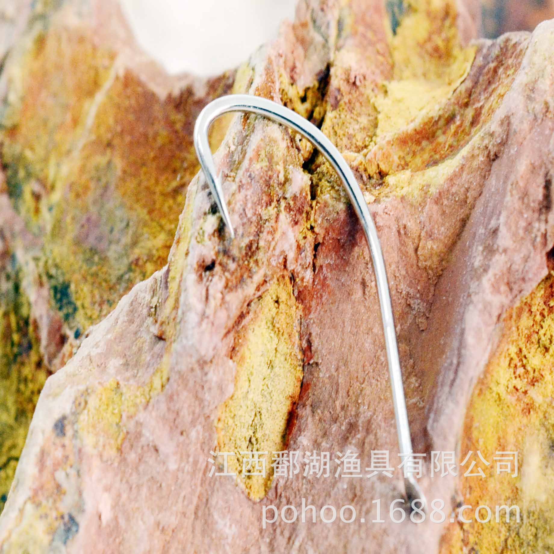 Bulk zorro blanco anzuelo venta directa de fábrica al por mayor 500 piezas/bolsa de material de acero de alto carbono artes de pesca carpa gancho de tira delgada mango largo