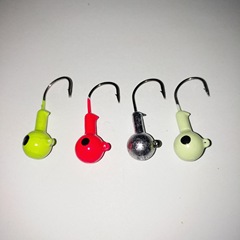 Lead Head Hook with Barbed, Multi-Color, Soft Bait, 1.8g, 2.5g, 3.5g, 5g, 7g, 10g, 14g