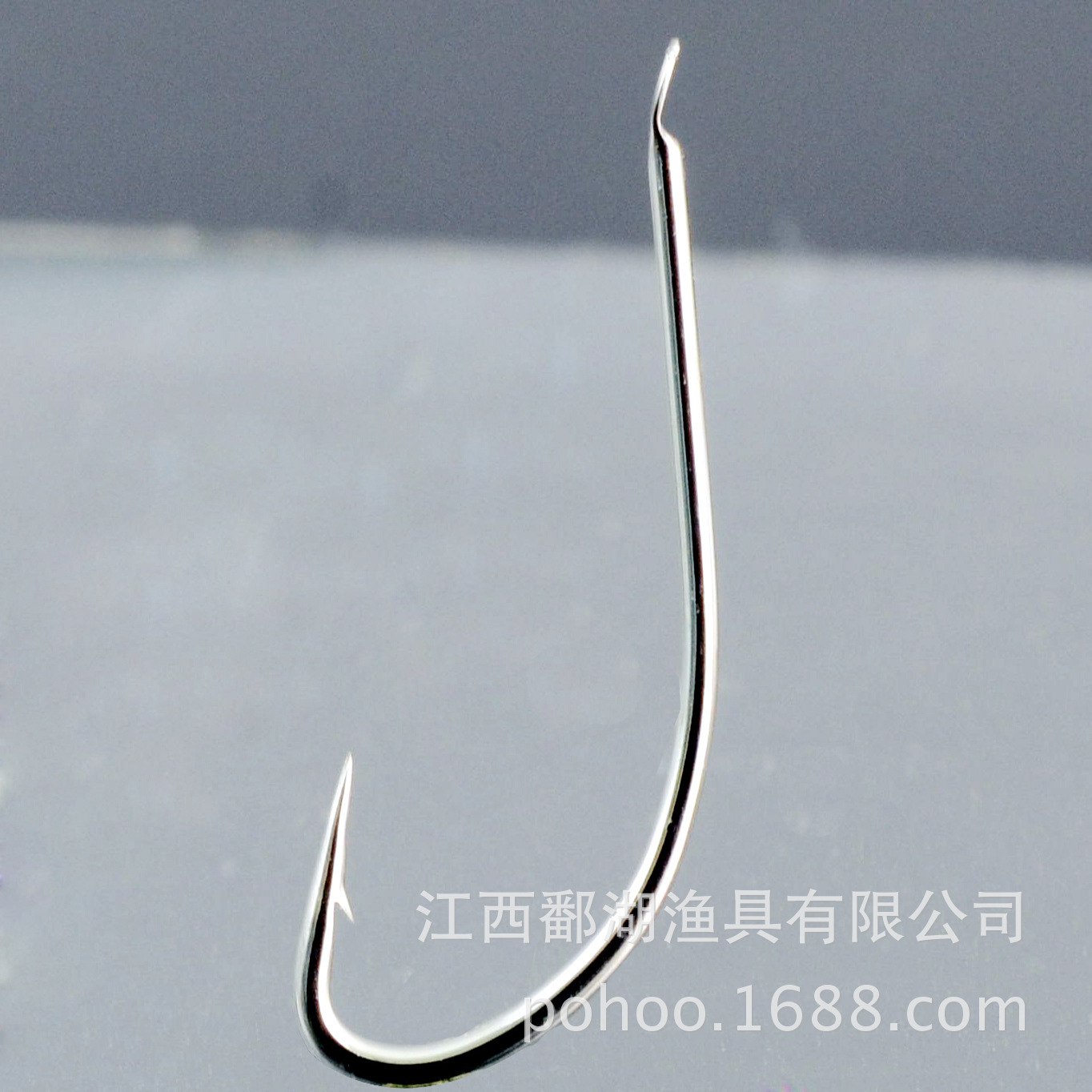 9909 zorro blanco gancho Delgado mango largo púas crucian carpa doble beneficio paquete colgante Caja 100 piezas al por mayor mar salvaje pesca carpa amarilla