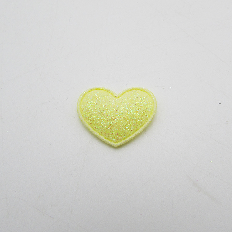Estilo coreano oro rosa amor tela pegatinas accesorios para el cabello de los niños tocado hecho a mano DIY alas de Ángel material accesorios de la tarjeta de hornear
