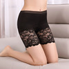 Underwear, leggings, lace silk safe protective underware, high waist, plus size