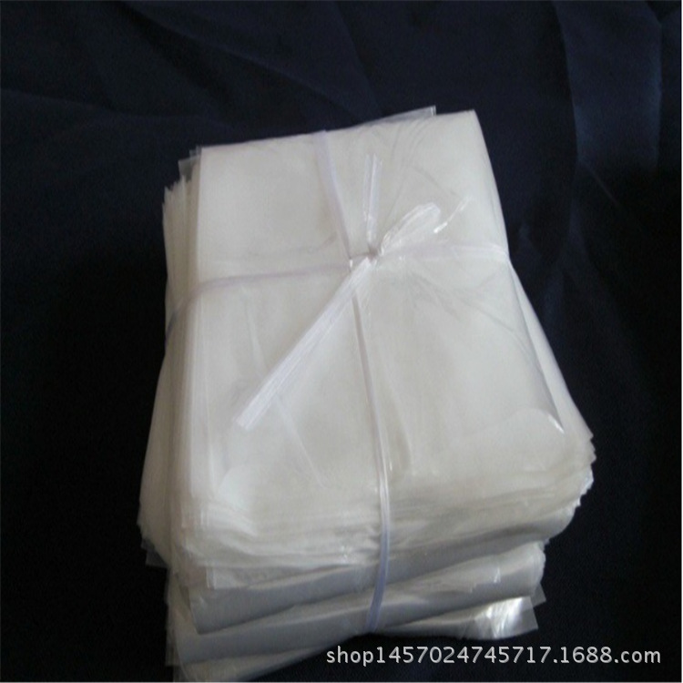 红枣包装袋磨砂开口袋防水防潮塑料袋低压平口超薄PE平口袋子