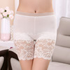 Underwear, leggings, lace silk safe protective underware, high waist, plus size